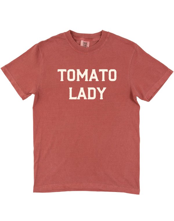 Tomato Lady Tee - Crimson, 2 of 3
