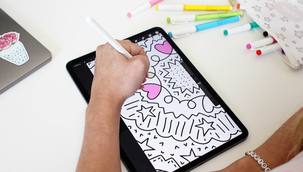 Create A Coloring Page, 1 of 4