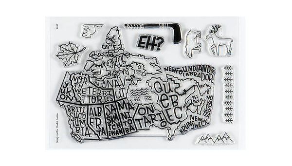 Stamp Set : 4×6 Canada, 1 of 1