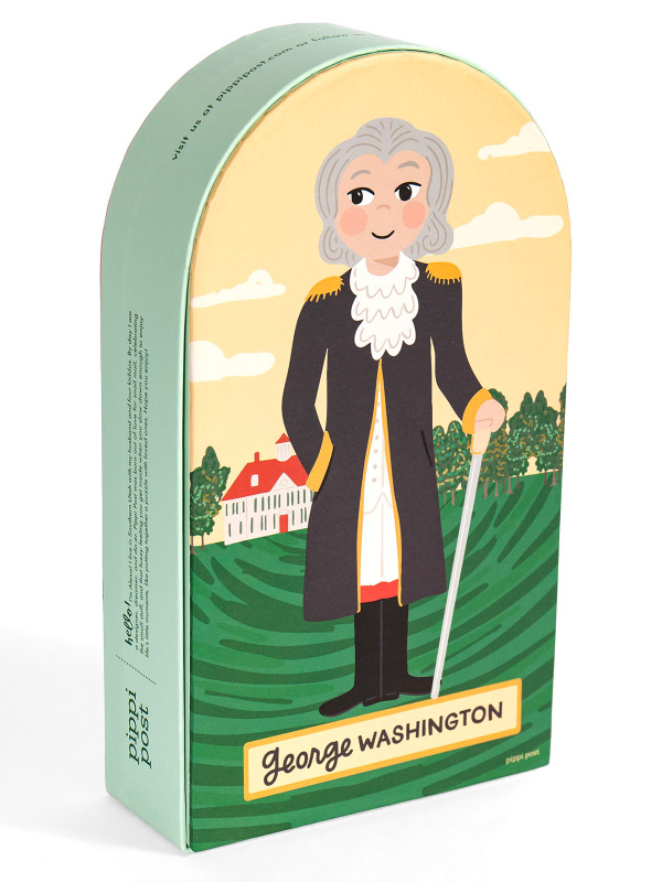 George Washington & Lady Liberty - 100 Piece Double-Sided Jigsaw Puzzle, 6 of 11