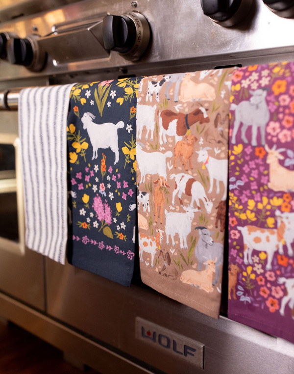 Goat Farm Tea Towel, 5 of 7