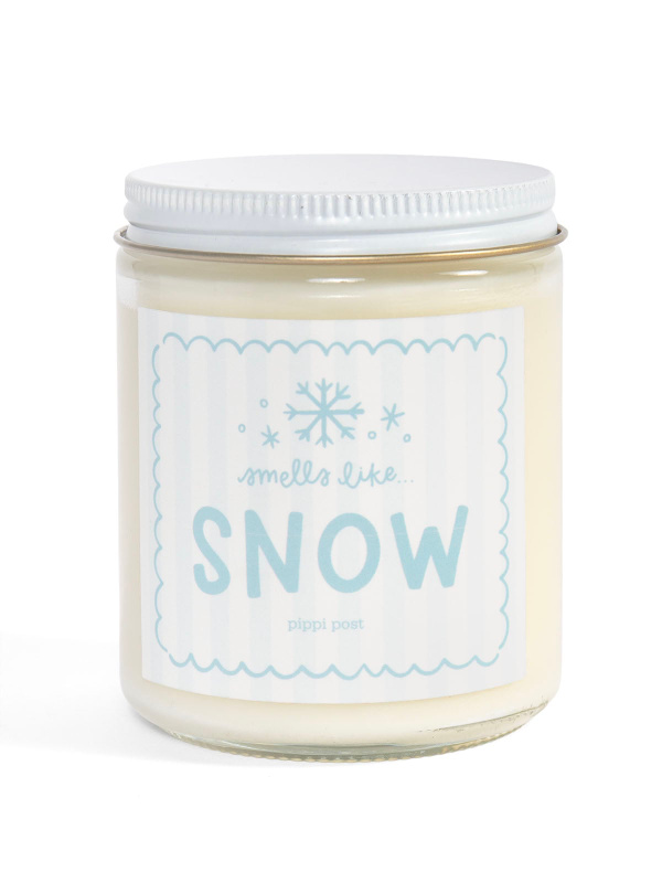 Smells Like Snow Scented Soy Hand-Poured Candle, 2 of 2
