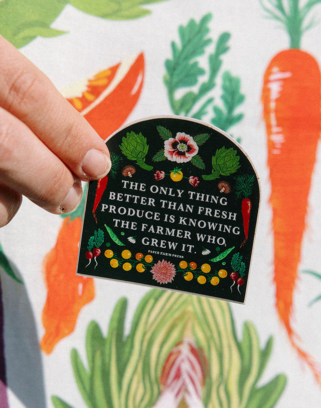 Knowing The Farmer Decal Sticker, 3 of 3