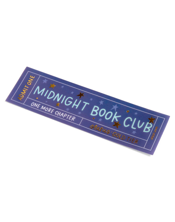 Midnight Book Club Transparent Bookmark, 3 of 3