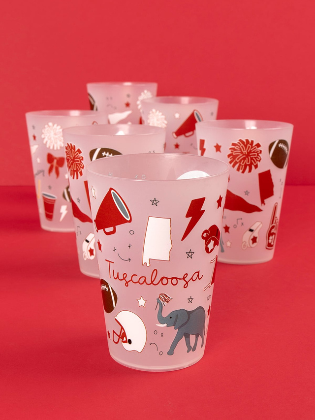 Tuscaloosa Football Game Day 16oz Stadium Cups, 1 of 3