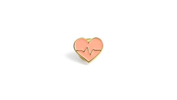 Pieces of Health Enamel Pin, 1 of 2