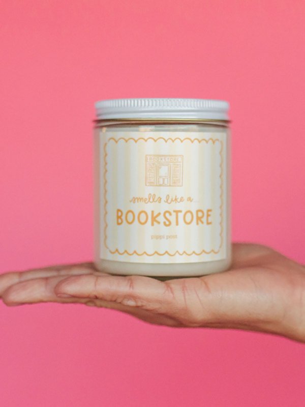 Smells Like a Bookstore Scented Soy Hand-Poured Candle, 4 of 5