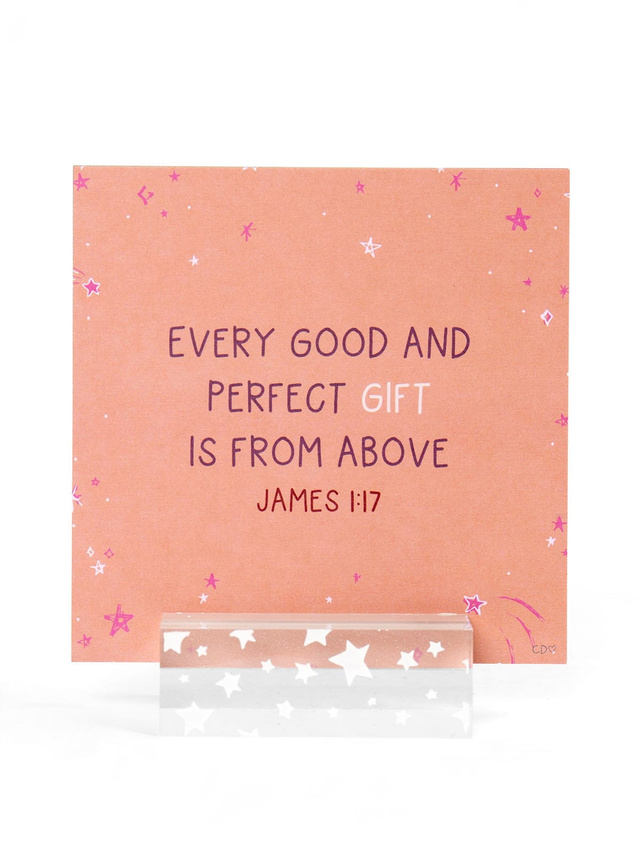 Verse for Gratitude – Bible Verse Card Set + Display Stand, 5 of 6