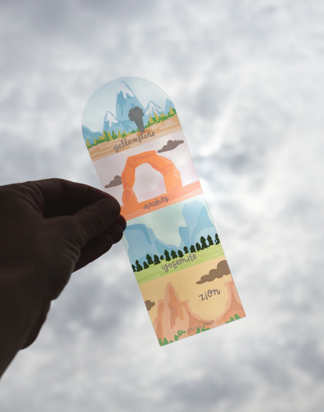 National Parks Transparent Bookmark, 2 of 5