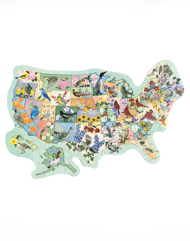 Birds & Blooms Across America - 300 Piece Jigsaw Puzzle, 4 of 6