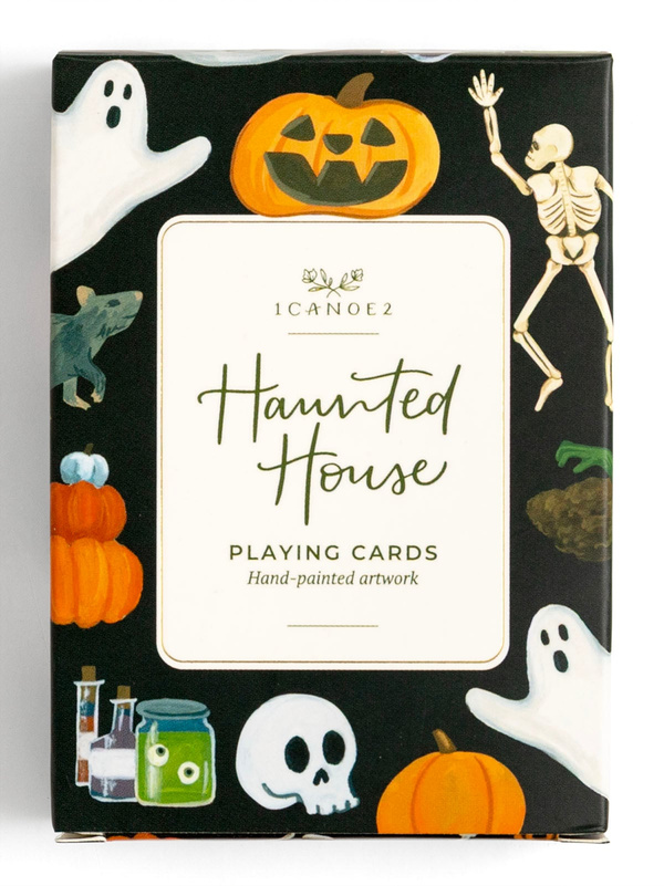 Haunted House Halloween Deck of Playing Cards, 3 of 4