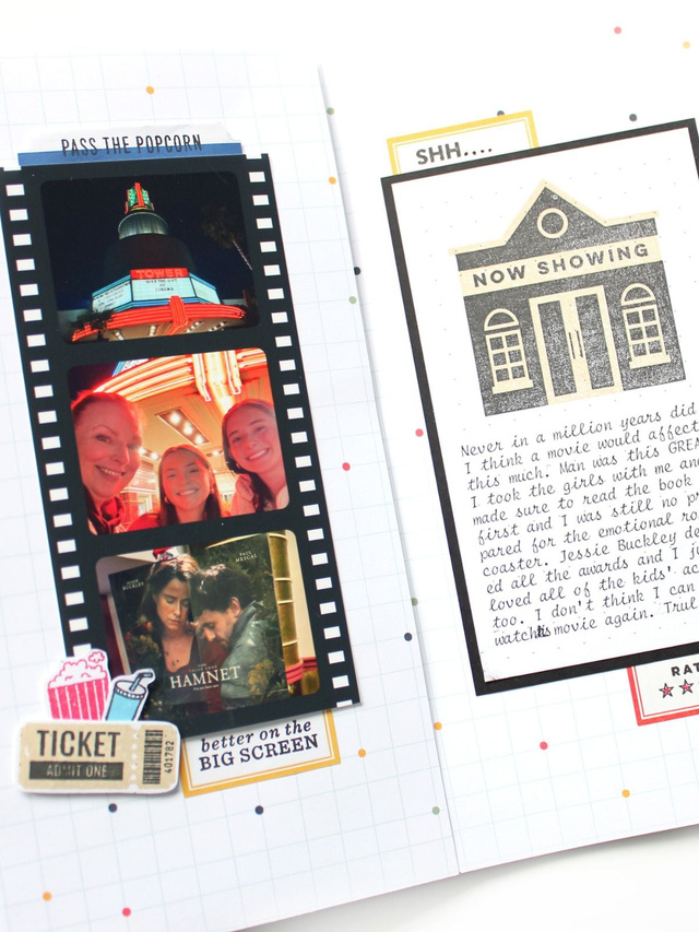 Stamp Set : 4×6 Movie Theatre by Goldenwood Co, 5 of 6