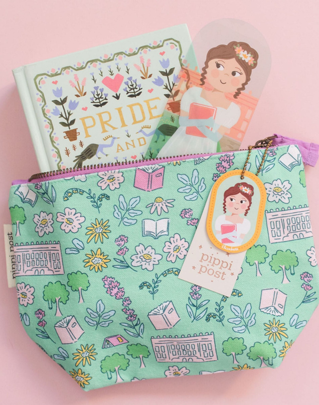 Pride and Prejudice Pemberley Canvas Pouch, 2 of 4