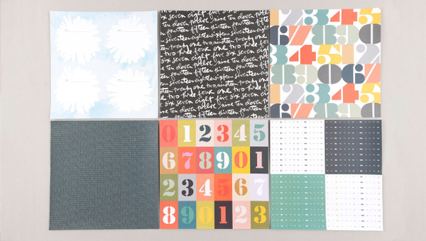 Numbers 12×12 Paper Pack, 1 of 1