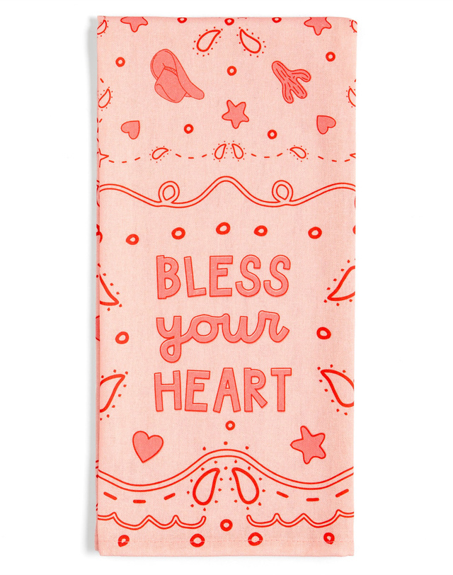 Bless Your Heart Western Tea Towel, 2 of 3