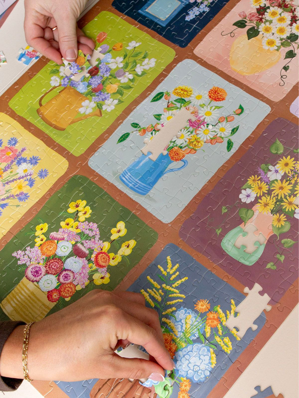 Seasons in Bloom - 500 Piece Floral Bouquets Jigsaw Puzzle, 4 of 8