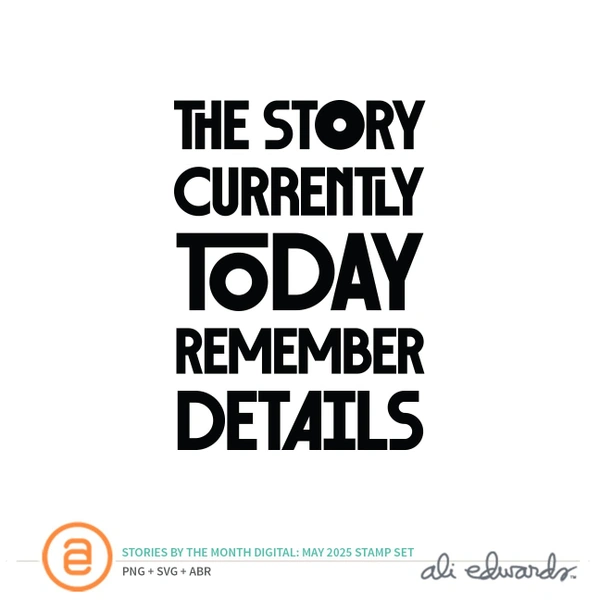 May 2025 3×4 Digital Stamp Set, 1 of 1