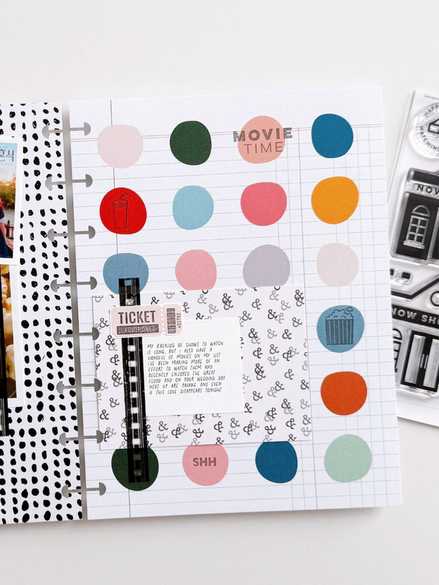 Stamp Set : 4×6 Movie Theatre by Goldenwood Co, 4 of 6