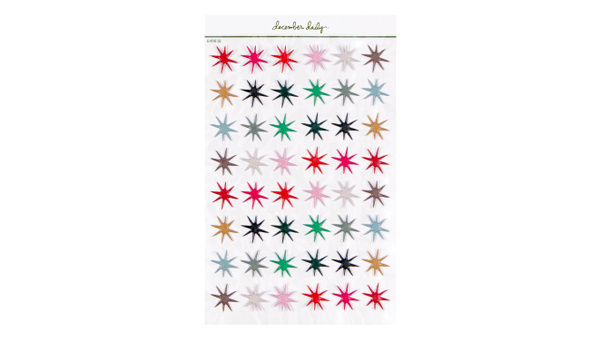 December Daily® 2026 Stars Sticker Sheet, 1 of 3
