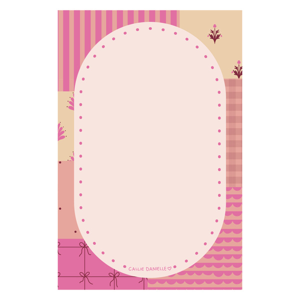 Quilted Patchwork 4×6 Notepad, 1 of 1
