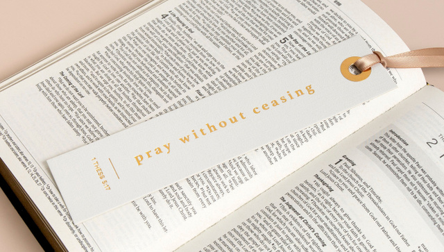 Bookmark - Pray Without Ceasing, 2 of 2
