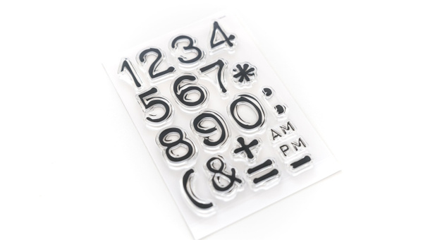 Numbers Are Awesome #8 4×6 Stamp Set, 2 of 2
