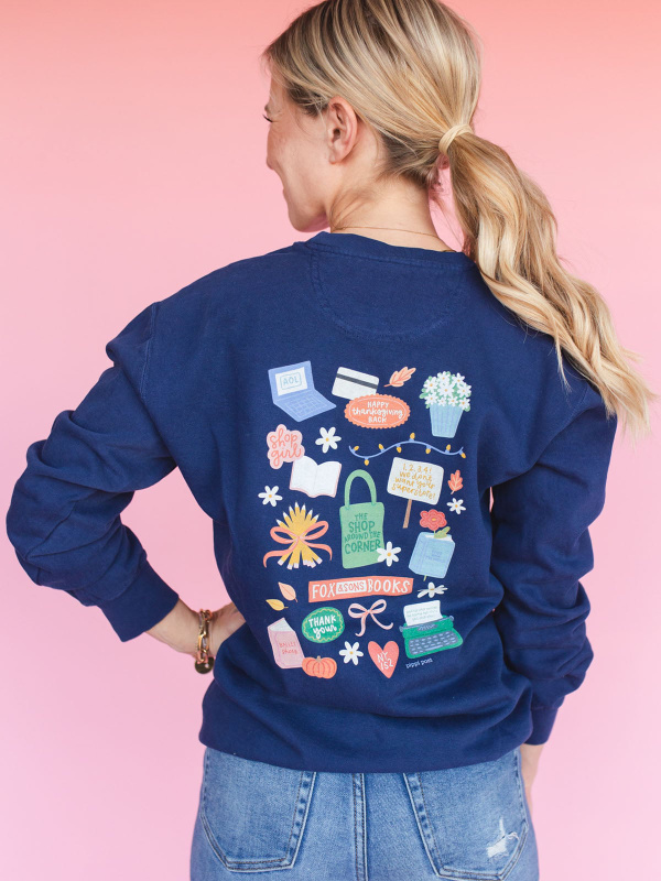 The Shop Around the Corner Sweatshirt - True Navy, 3 of 5