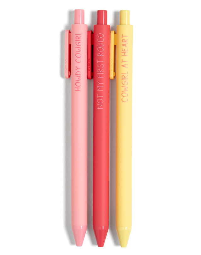 Howdy Cowgirl Pen Set, 2 of 3