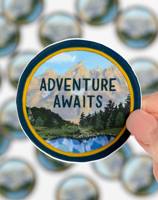Adventure Awaits Decal Sticker, 2 of 5
