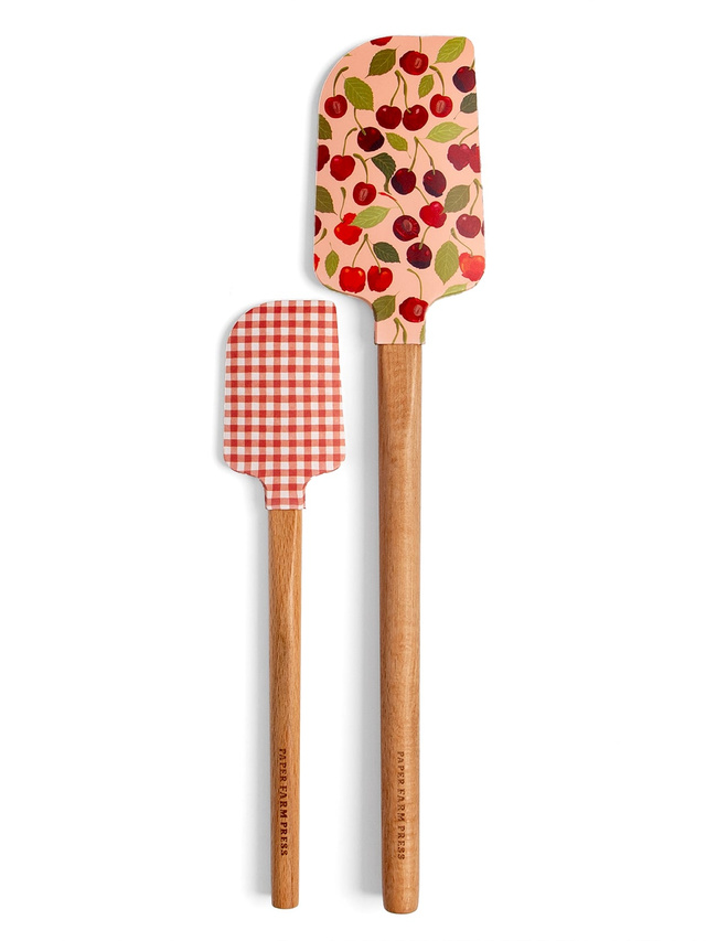 Cherry Grove Silicone Kitchen Spatulas - Set of 2, 2 of 5