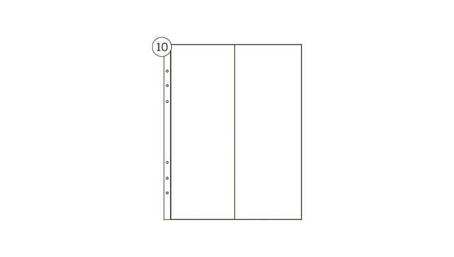 6×8 Page Protector Pack 3×8 Pockets (10 pack), 1 of 1