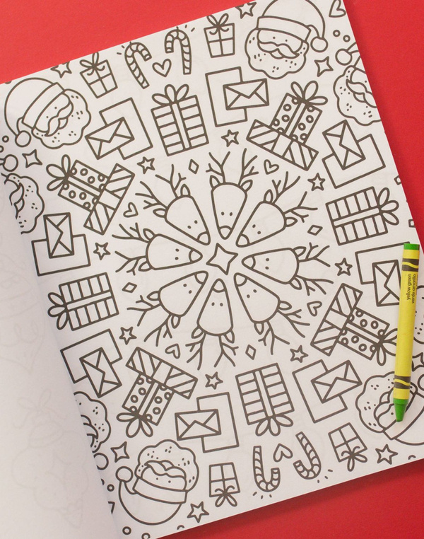 Holiday Coloring Book, 3 of 8