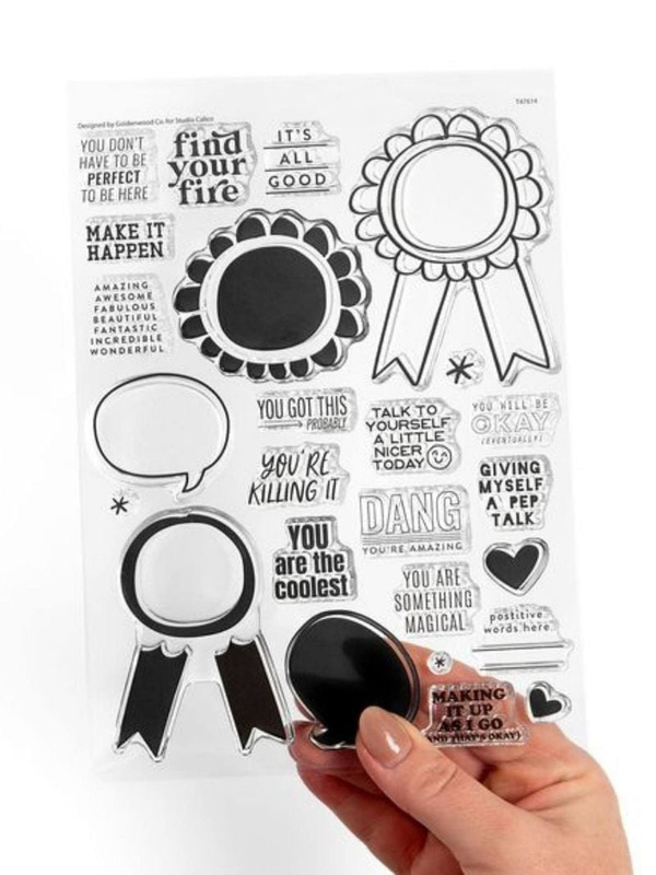 Pep Talk 6×8 Stamp Kit, 3 of 4