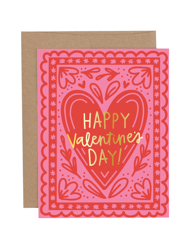 Happy Valentines Day Greeting Card, 1 of 1