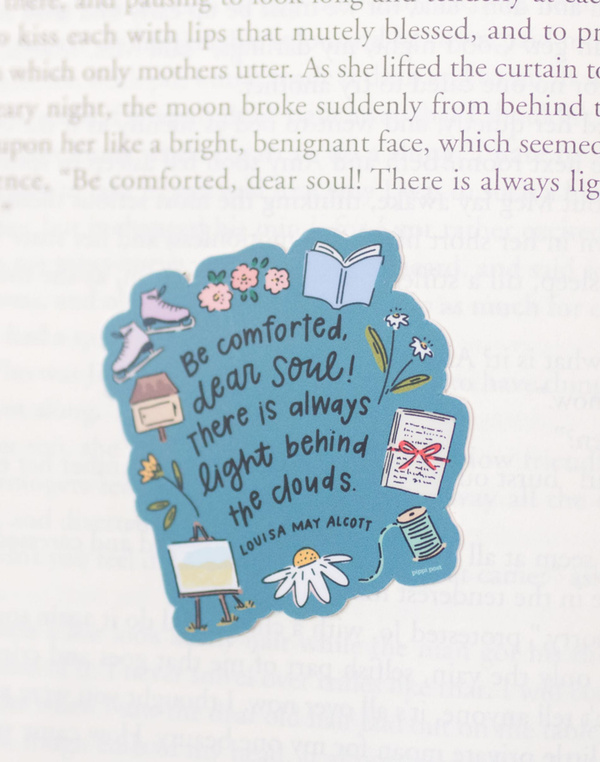 Be Comforted Little Women Decal Sticker, 2 of 4