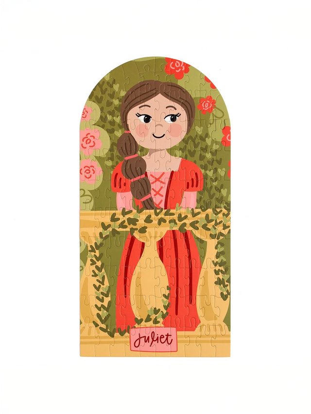 Romeo & Juliet - 100 Piece Double-Sided Character Jigsaw Puzzle, 6 of 8