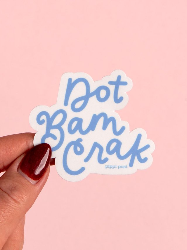 Dot Bam Crak Mahjong Decal Sticker, 1 of 2