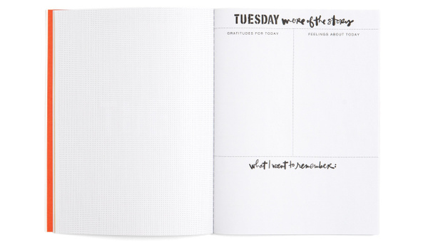 Week In The Life™ Color Blocked Notebook, 3 of 9