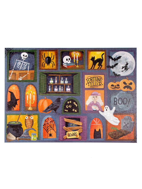 Spooky View - 1,000 Piece Halloween Jigsaw Puzzle, 4 of 6