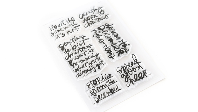 Spread Good Cheer 4×6 Stamp Set, 2 of 5