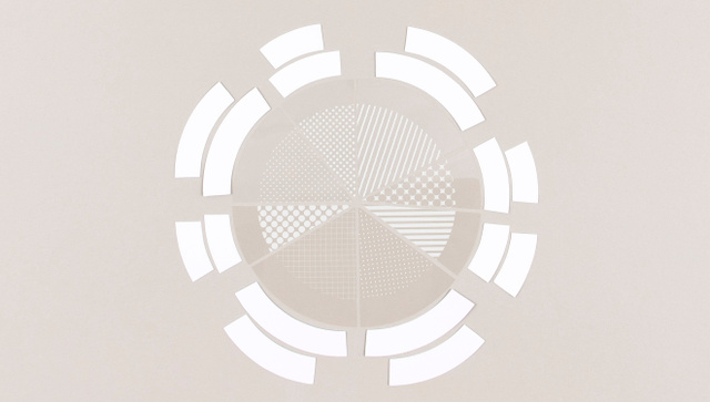 Plastic Pie Chart, 1 of 3