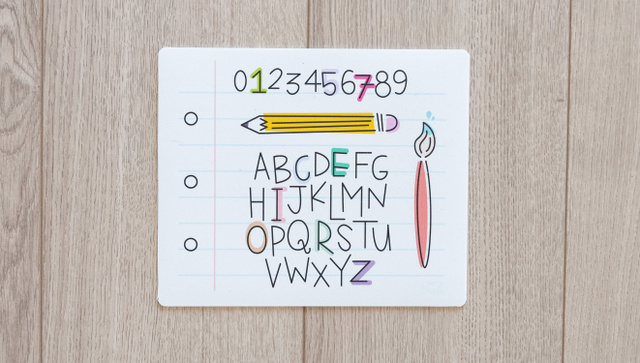 ABC 123 Mouse Pad, 2 of 2