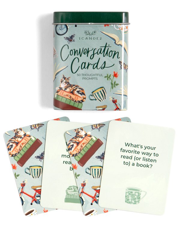 Reading Conversation Cards, 1 of 5