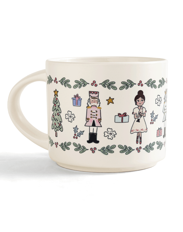 The Nutcracker Large Ceramic Christmas Mug, 5 of 5