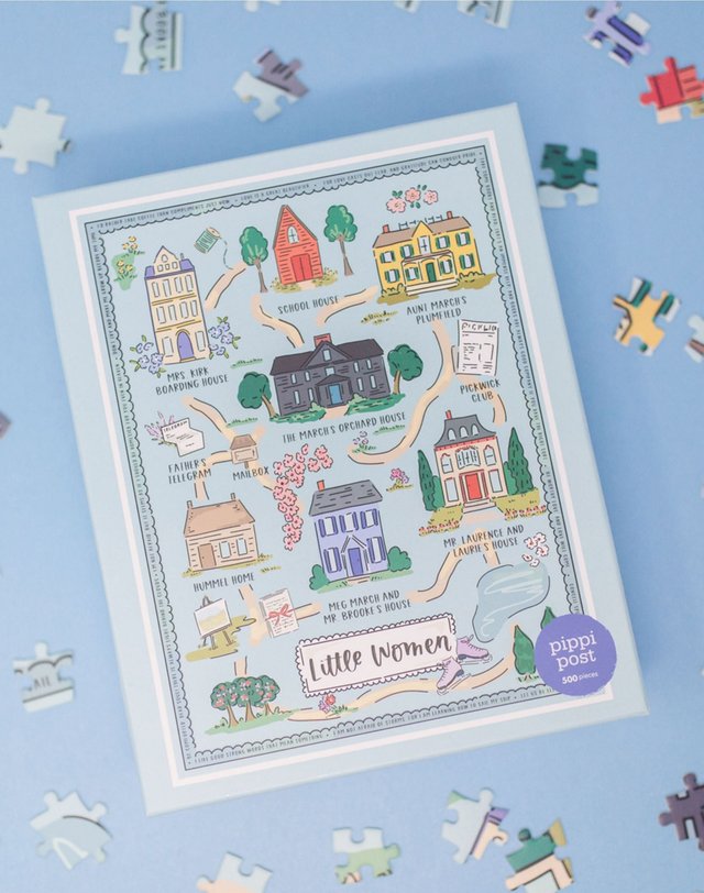 Little Women Map - 500 Piece Jigsaw Puzzle, 3 of 8