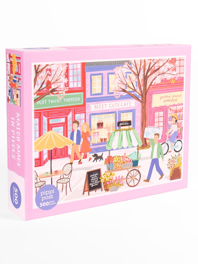 Match Made In Pieces - 500 Piece Rom Com Jigsaw Puzzle, 1 of 8
