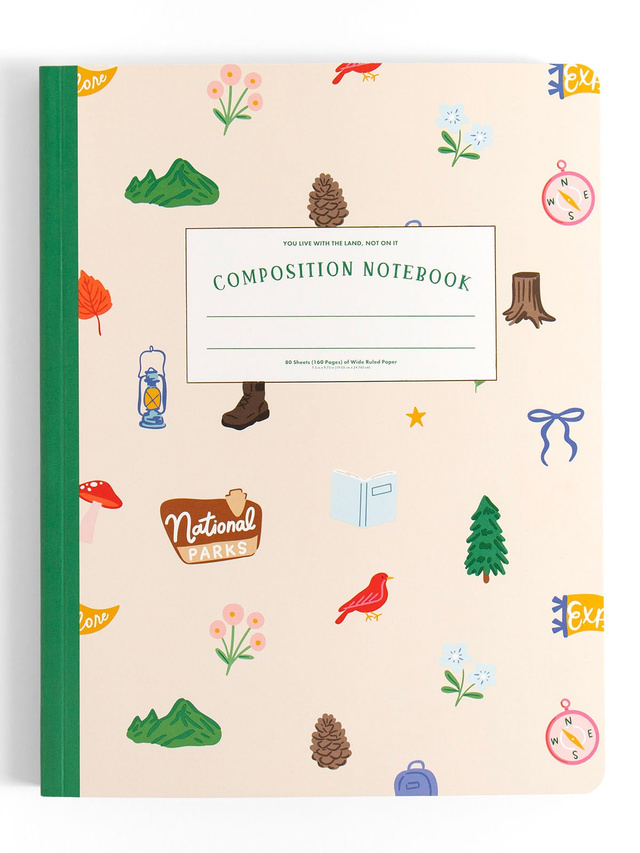 National Parks Composition Notebook, 1 of 2