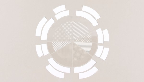 Plastic Pie Chart, 1 of 3