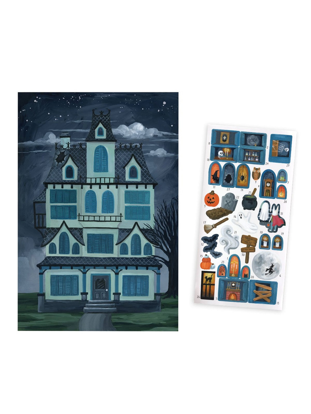 Halloween XL Countdown Calendar - Haunted House, 2 of 3