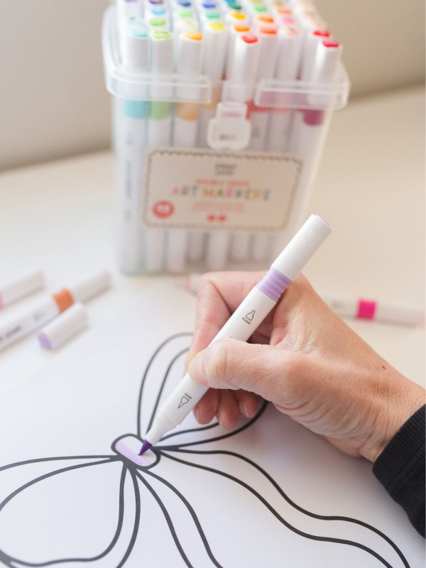 Dual Tip Art Markers Set by Pippi Post, 2 of 5